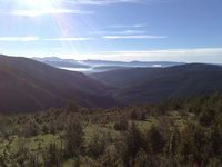 Vista panorámica desde el sendero