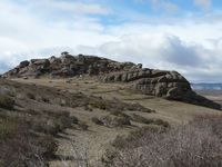 Bloques de piedra de rodeno