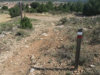 Pista al municipio de Bezas