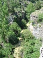 Vista del barranco