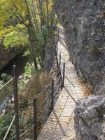 Pasarelas del sendero